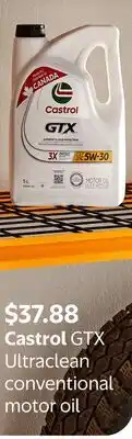Walmart Castrol FTX Ultraclean conventional motor oil offer