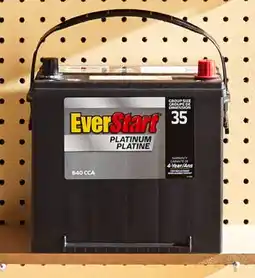 Walmart EverStart Auto Platinum MAXX-35N or MAXX-51R car battery offer