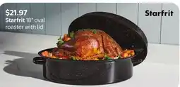 Walmart Starfrit 18 oval roaster with lid offer