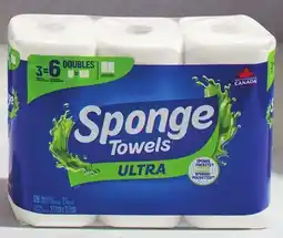 Walmart SpongeTowels Ultra offer