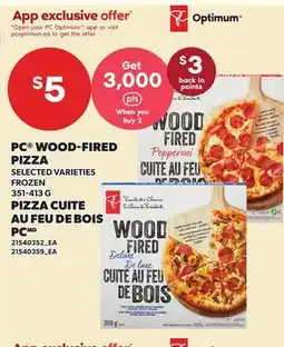 Independent Grocer PC WOOD-FIRED PIZZA offer
