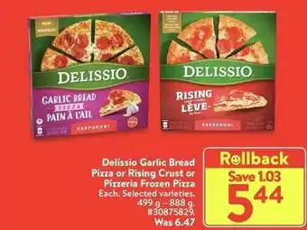 Walmart Delissio Garlic Bread offer