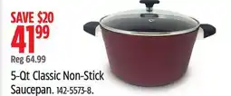 Canadian Tire Paderno 5-Qt Classic Non-Stick Saucepan offer