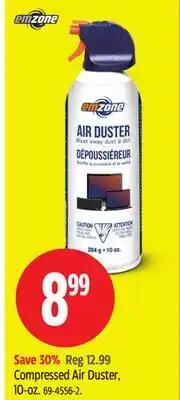Canadian Tire Compressed Air Duster, 10-oz offer