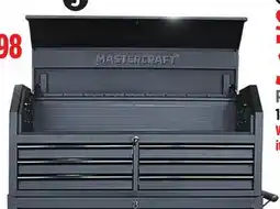 Canadian Tire 52 6-Drawer Tool Chest with Power Bar and USB offer