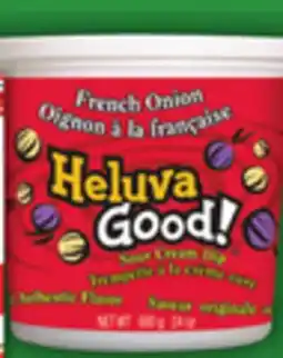 Food Basics DR. OETKER GIUSEPPE RISING CRUST PIZZA OR HELUVA GOOD! DIP offer