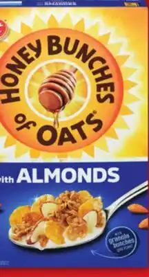 Food Basics POST HONEY BUNCHES OF OATS OR HONEYCOMB offer
