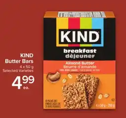 Metro KIND BUTTER BARS offer