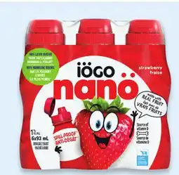 Walmart iögo nanö drinkable yogurt 6-pack offer
