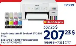 Walmart EcoTank ET-2803 wireless printer offer