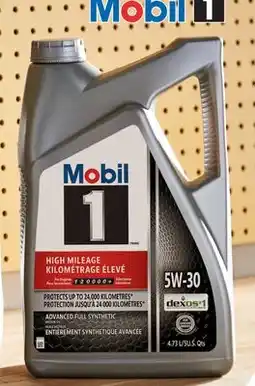 Walmart Huile à moteur entièrement synthétique Mobil 1 offer
