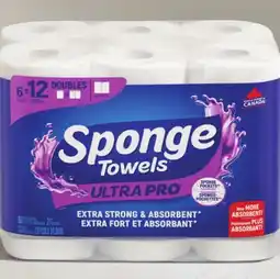 Walmart doubles d'essuie-tout UltraPro de SpongeTowels offer