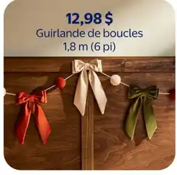Walmart Guirlande de boucles offer