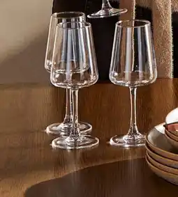 Walmart Paq. de 4 verres à vin évasés Better Homes & Gardens offer