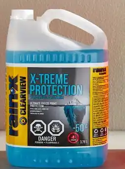 Walmart Liquide lave-glace Protection X-Trême Ultraclair de Rain-X -50 °C offer