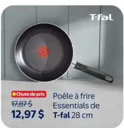 Walmart Poêle à frire Essentials de T-fal offer