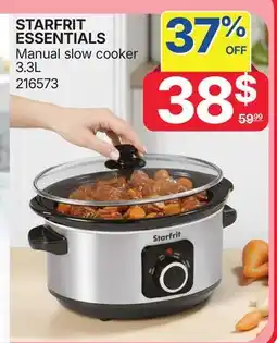Rossy STARFRIT ESSENTIALS Manual slow cooker offer