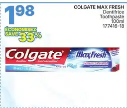 Rossy COLGATE MAX FRESH Dentifrice offer