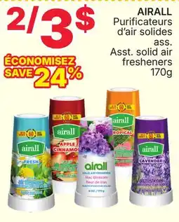 Rossy AIRALL Asst. solid air fresheners offer