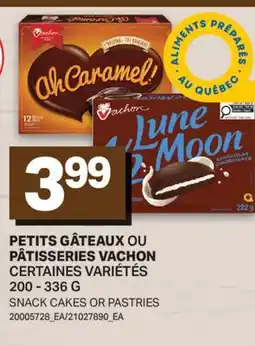 L'Intermarché PETITS GÂTEAUX OU PÂTISSERIES | SNACK CAKES OR PASTRIES offer