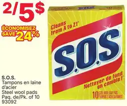 Rossy S.O.S. Steel wool pads offer