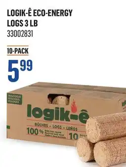 Canac Logik-ê Eco-Energy Logs 3 lb offer