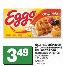 L'Intermarché GAUFRES, CRÊPES OU BÂTONS DE PAIN DORÉ EGGO | WAFFLES offer