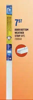 Canac DOOR BOTTOM WEATHER STRIP 3 FT offer