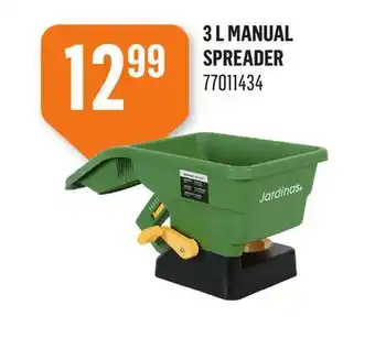 Canac 3 L Manual Spreader offer