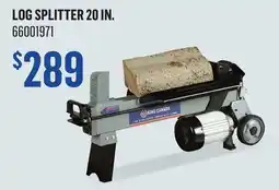 Canac LOG SPLITTER 20 IN offer
