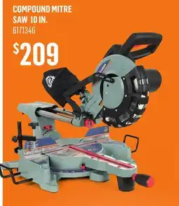 Canac Compound Mitre Saw 10 in offer
