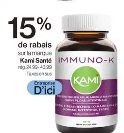 Avril La marque Kami Santé offer