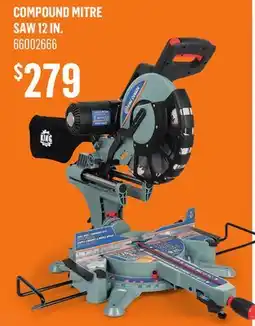 Canac Compound Mitre Saw 12 in offer