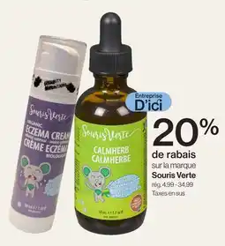 Avril Sur la marque Souris Verte offer