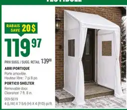 BMR ABRI PORTIQUE offer