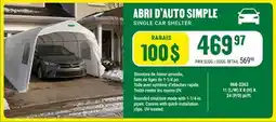 BMR ABRI D'AUTO SIMPLE offer