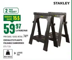 BMR CHEVALETS PLIANTS offer