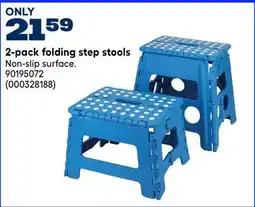 RONA 2-pack folding step stools offer