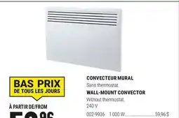 BMR CONVECTEUR MURAL offer
