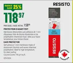 BMR PROTECTEUR D'AVANT-TOIT offer