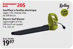 Home Hardware Electric leaf blower Lightweight of 4 lb offer