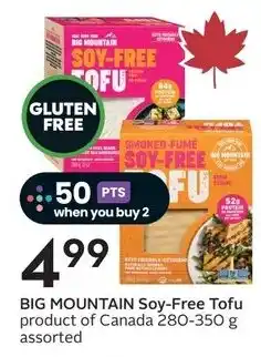 Sobeys Big Mountain Soy-Free Tofu offer