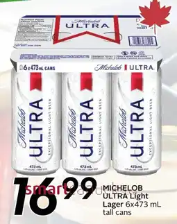 Sobeys Michelob Ultra Light Lager offer