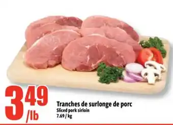 Bonanza Tranches de surlonge de porc offer
