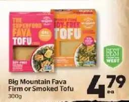 Calgary Co-op Big Mountain Fava Firm or Smoked Tofu offer