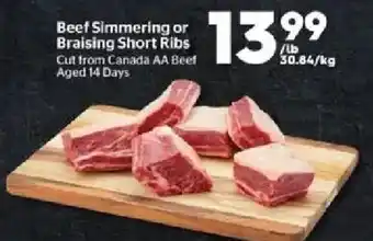 Calgary Co-op Beef Simmering or Braising Short Ribs offer