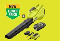 Home Depot 40V Jet Fan Leaf Blower 550 CFM Kit offer