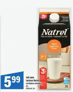 Maxi Natrel lactose free offer
