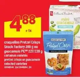 Maxi Snack Factory Pretzel Crisps offer