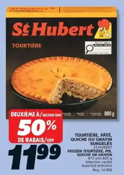 IGA St Hubert tourtière offer